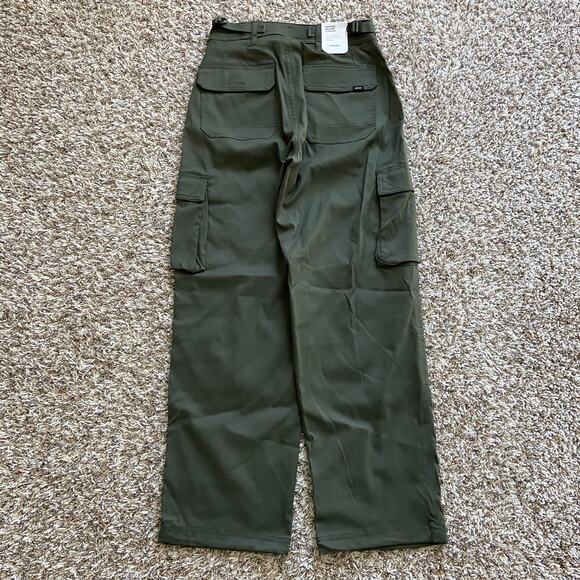 Prana Stretch Zion Cargo Pant Women's 2 Spruce 29" Inseam Relaxed Fit Straight - Picture 6 of 13